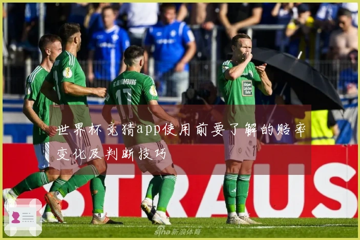 世界杯竞猜app使用前要了解的赔率变化及判断技巧